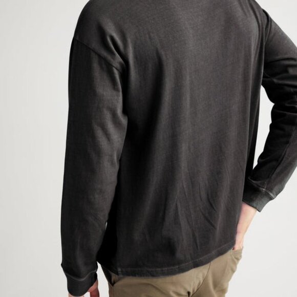 Richer Poorer NWT Mens XXL 2XL Charcoal Gray Relaxed Long Sleeve T-Shirt Cotton - Picture 6 of 8